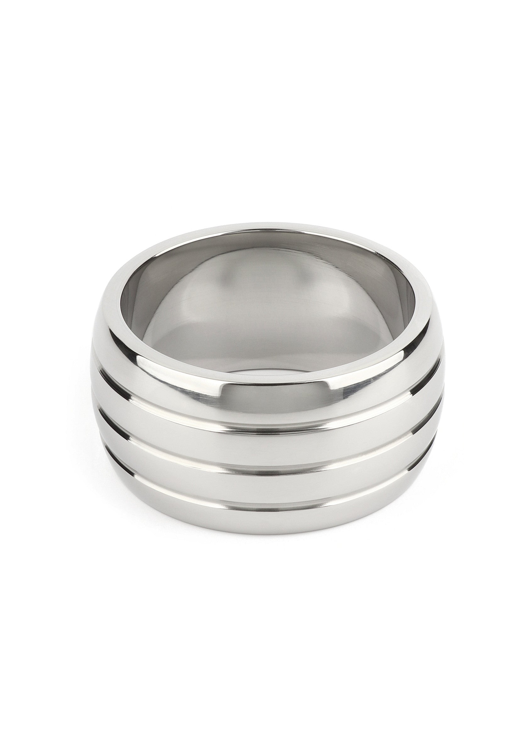 Performance masculine Mr. Steel Oval Barrel C-Ring 50mm