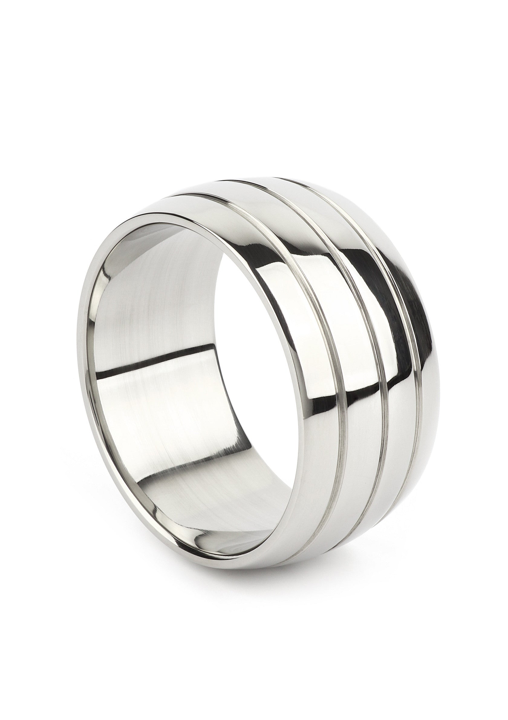 Performance masculine Mr. Steel Oval Barrel C-Ring 55mm