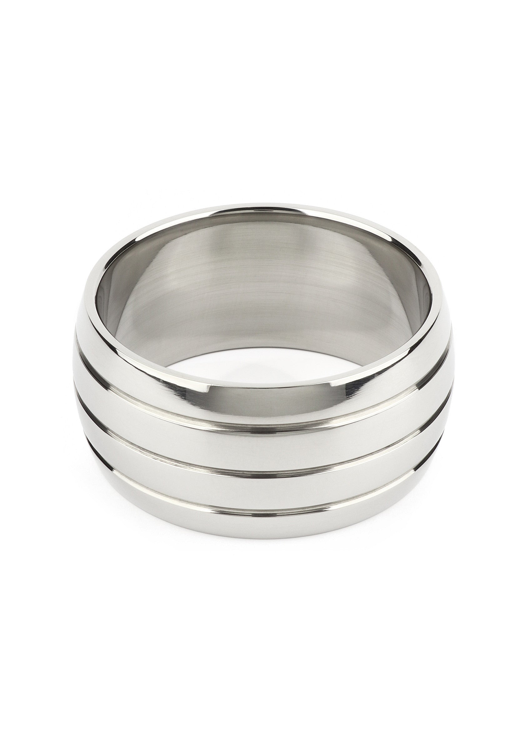 Performance masculine Mr. Steel Oval Barrel C-Ring 55mm