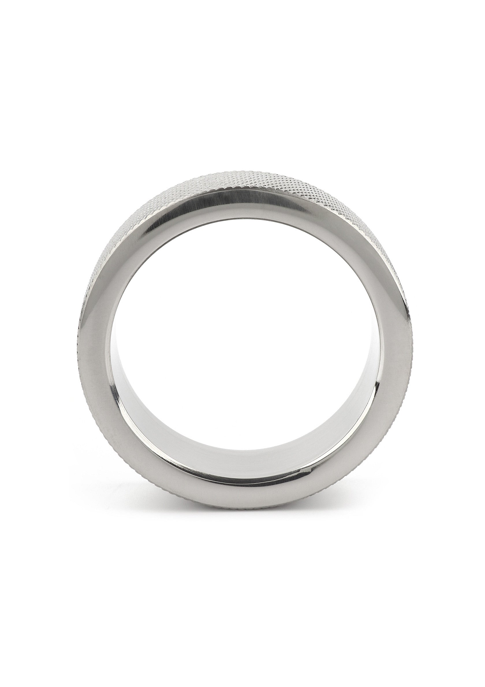 Performance masculine Mr. Steel CrissCross C-Ring 40mm
