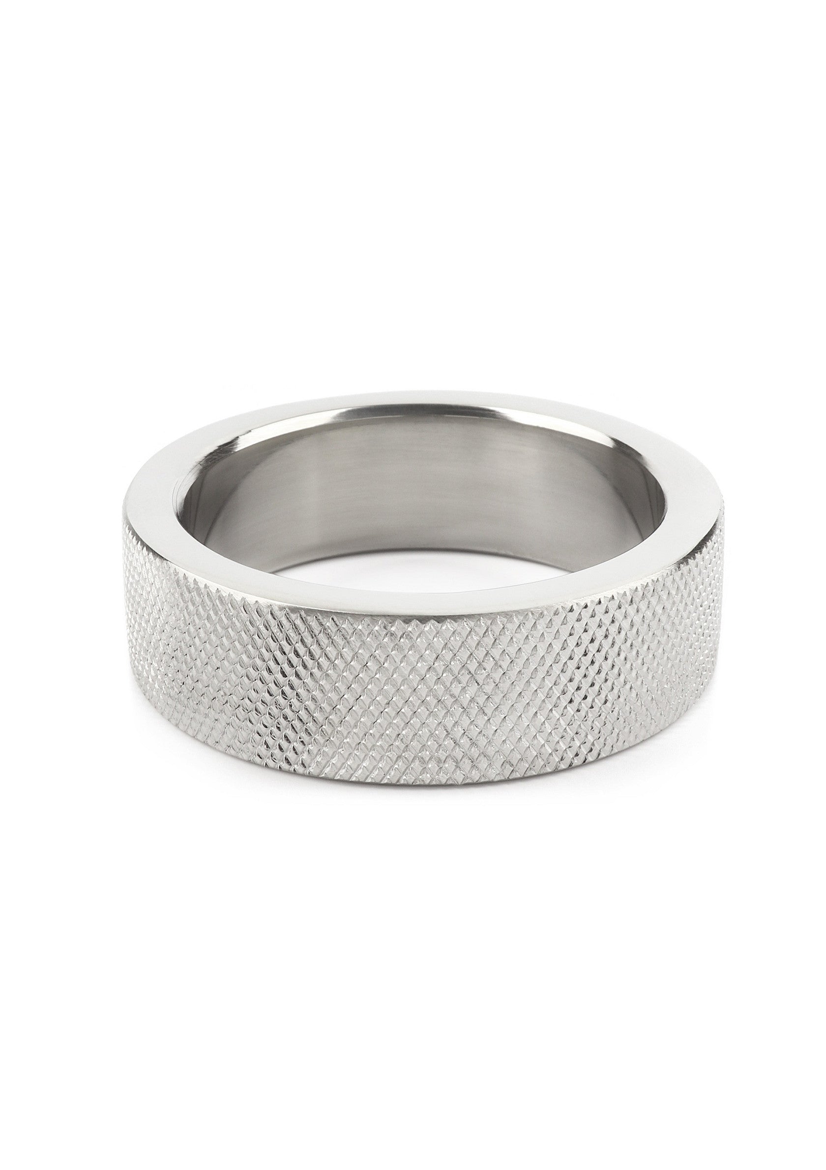 Performance masculine Mr. Steel CrissCross C-Ring 40mm