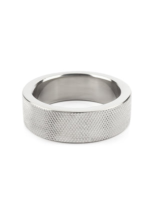 Performance masculine Mr. Steel CrissCross C-Ring 40mm