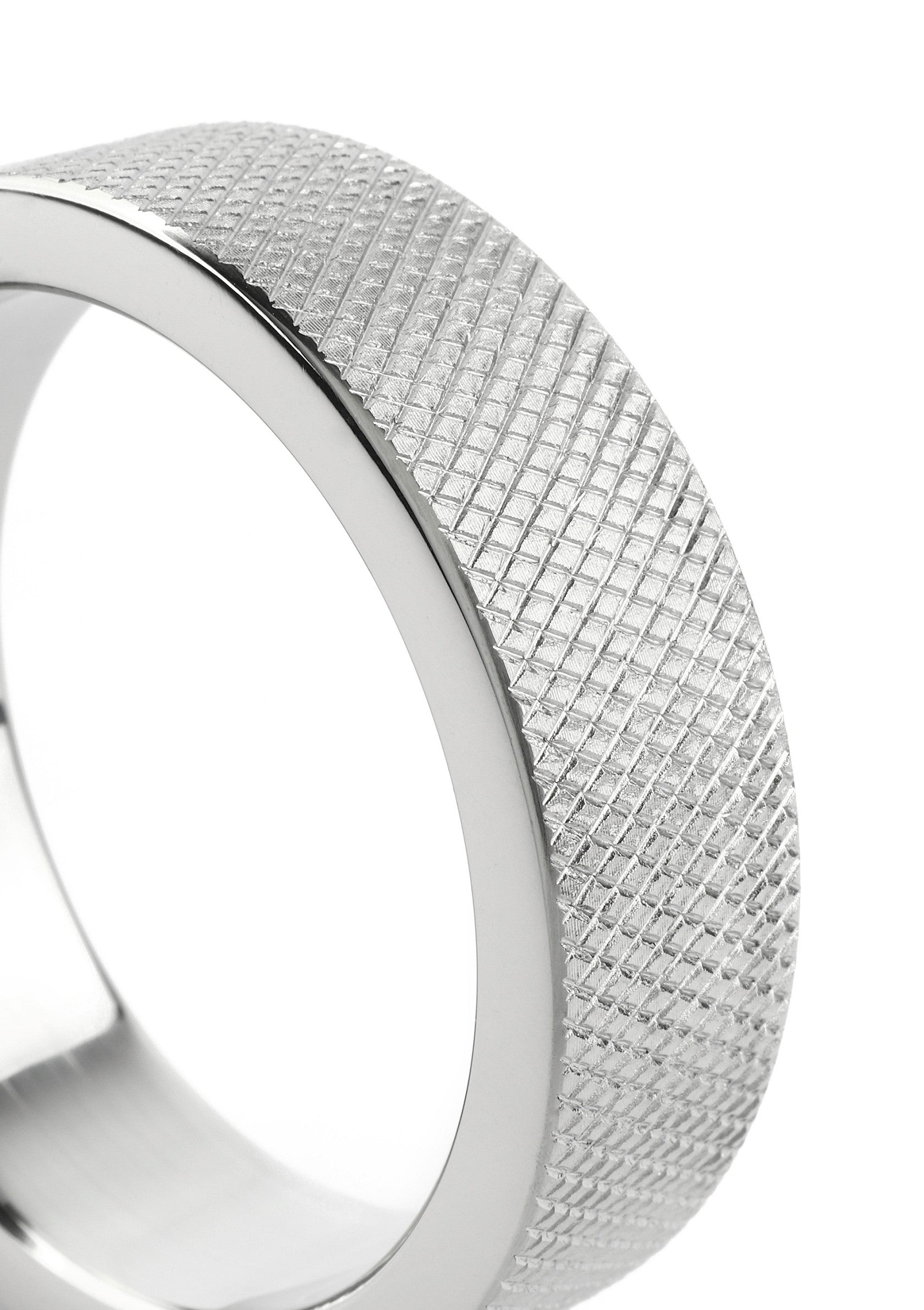Performance masculine Mr. Steel CrissCross C-Ring 45mm