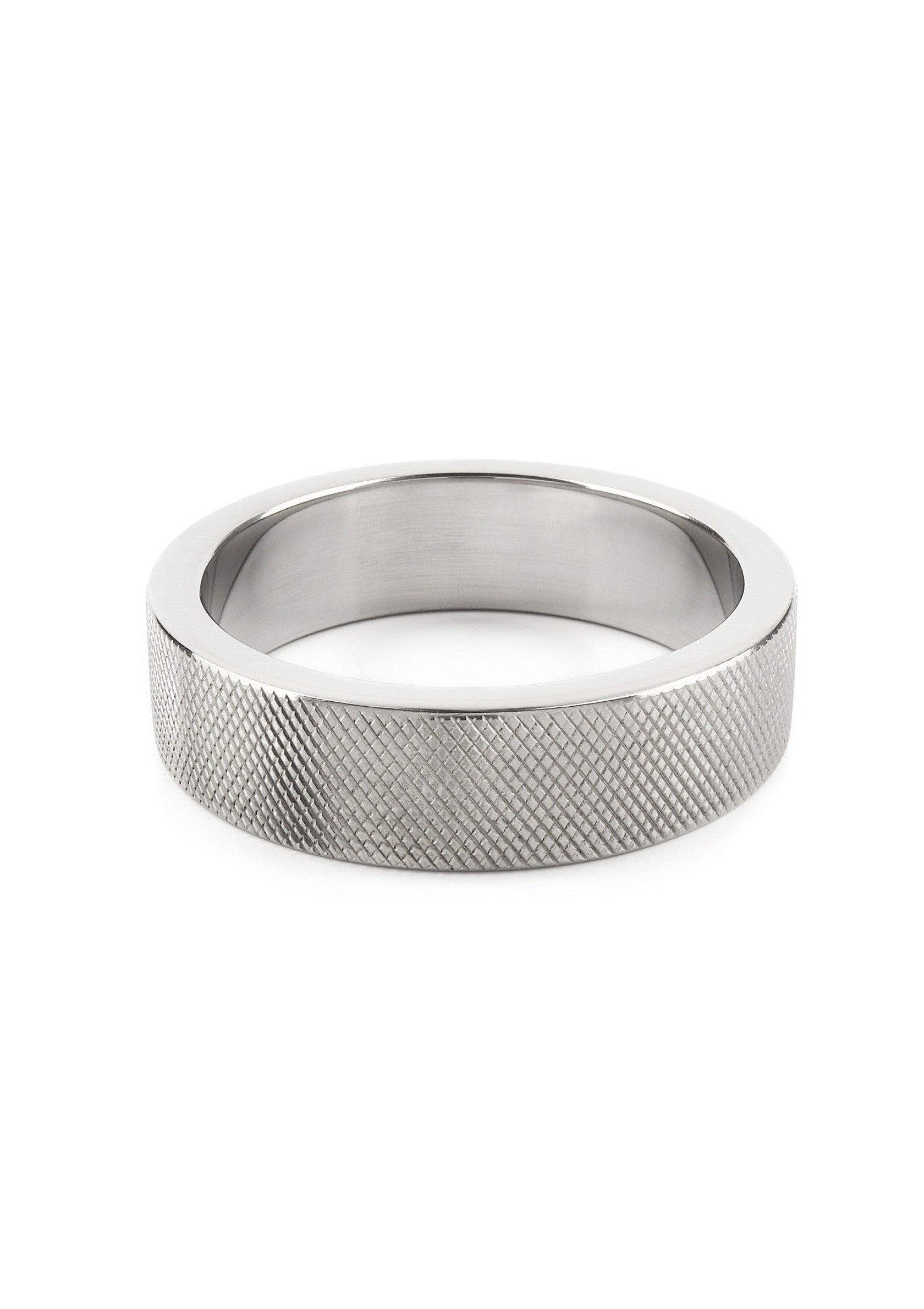 Performance masculine Mr. Steel CrissCross C-Ring 50mm