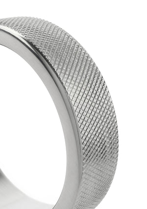 Performance masculine Mr. Steel CrissCross C-Ring 50mm