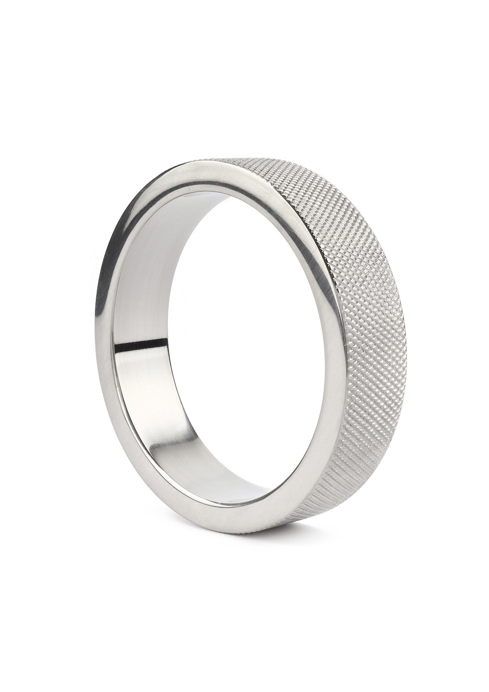 Performance masculine Mr. Steel CrissCross C-Ring 55mm