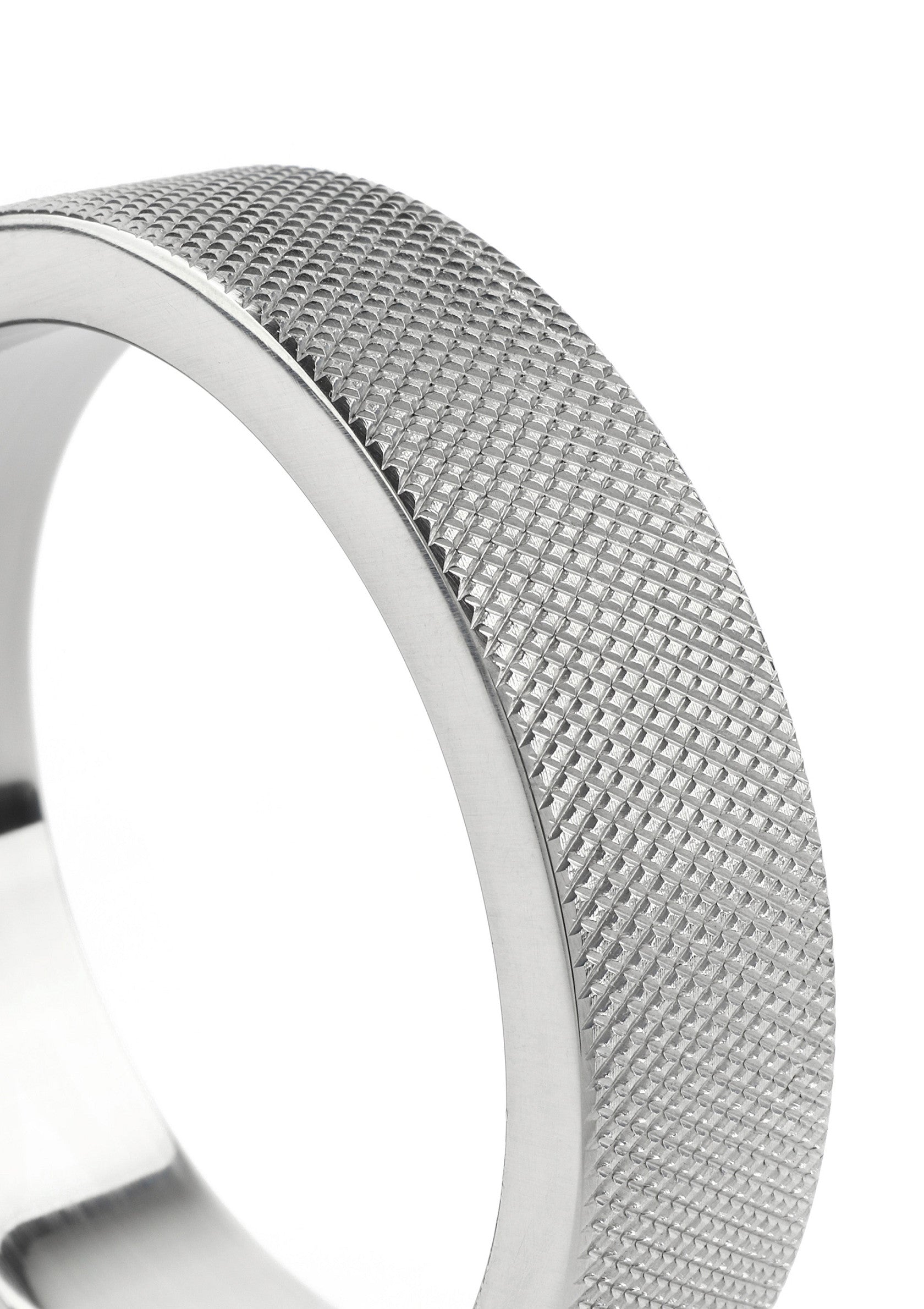 Performance masculine Mr. Steel CrissCross C-Ring 55mm