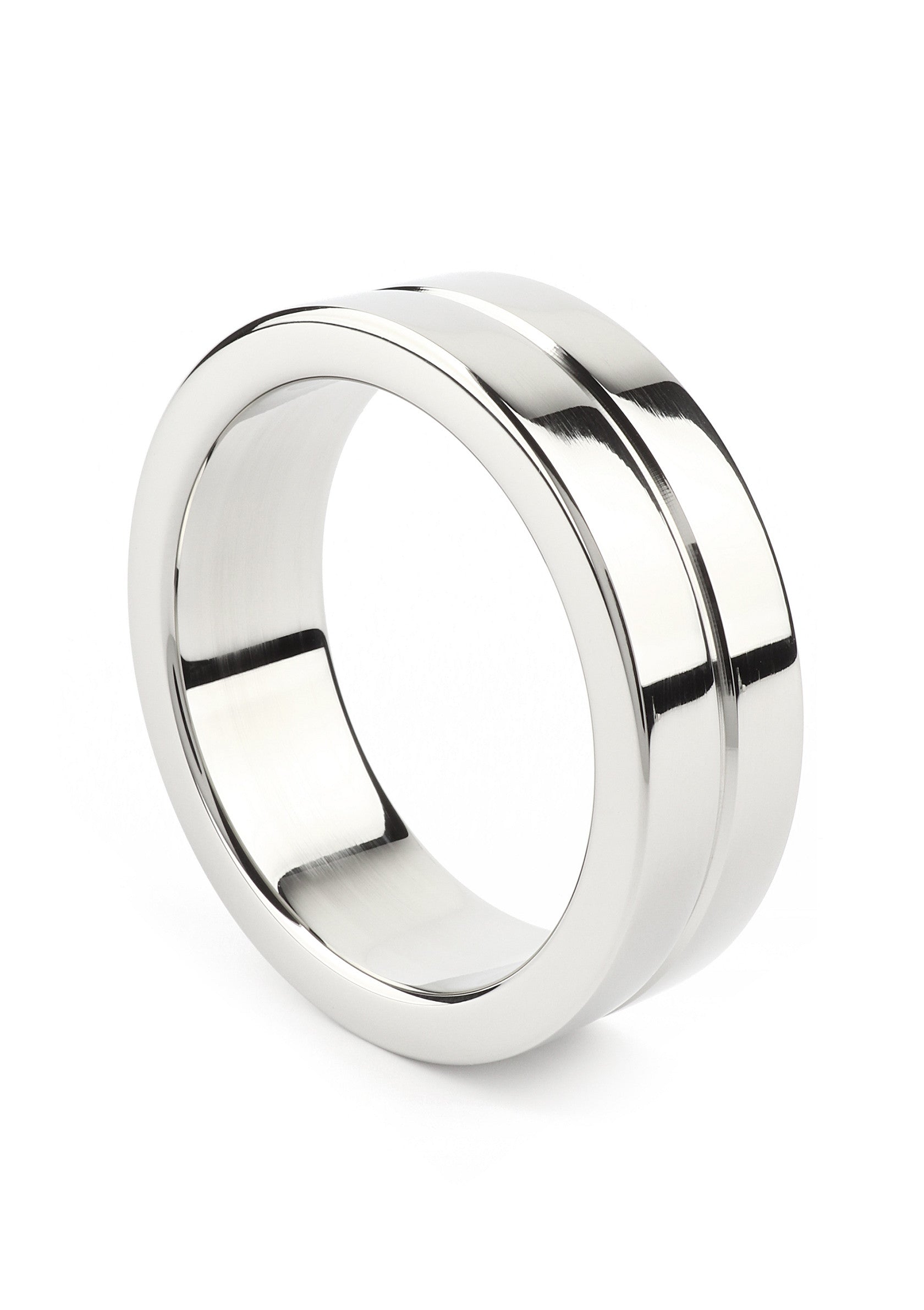 Performance masculine Mr. Steel Single Grooved C-Ring 40mm