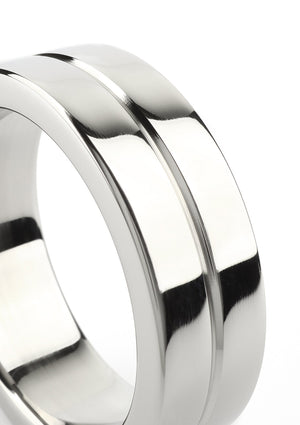 Performance masculine Mr. Steel Single Grooved C-Ring 40mm