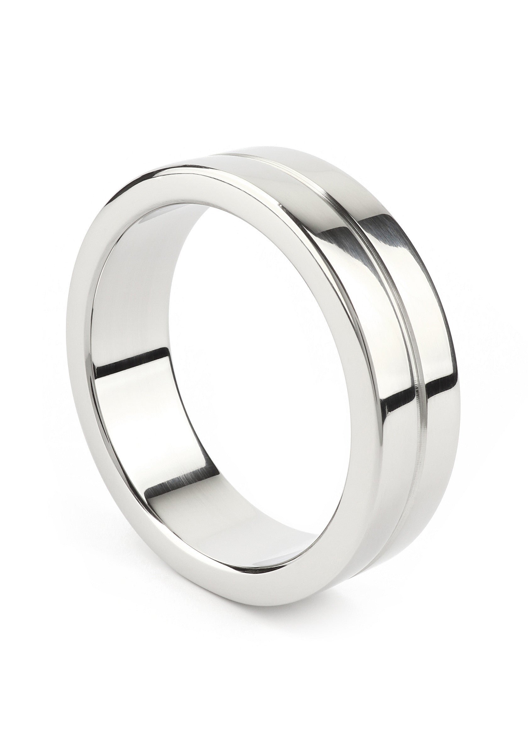 Performance masculine Mr. Steel Single Grooved C-Ring 45mm