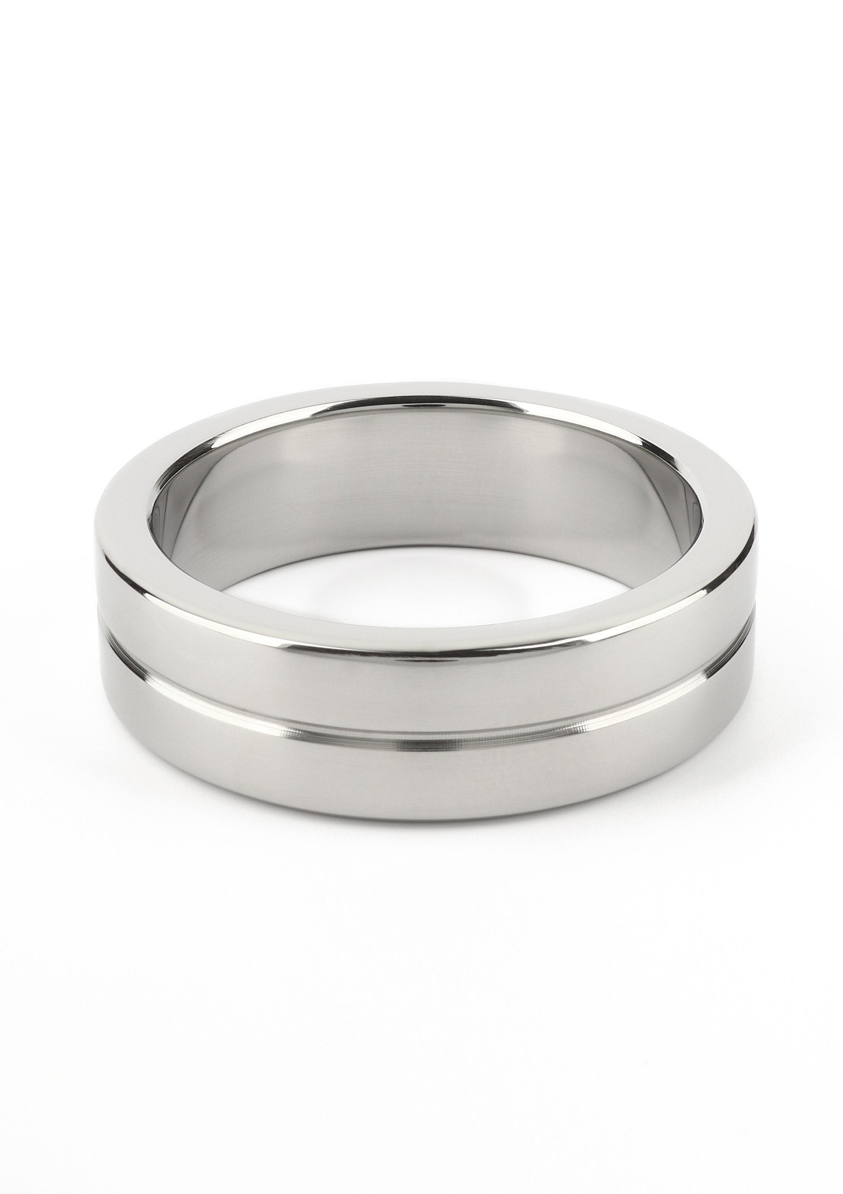 Performance masculine Mr. Steel Single Grooved C-Ring 45mm