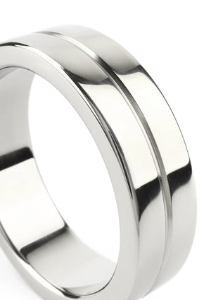 Performance masculine Mr. Steel Single Grooved C-Ring 45mm