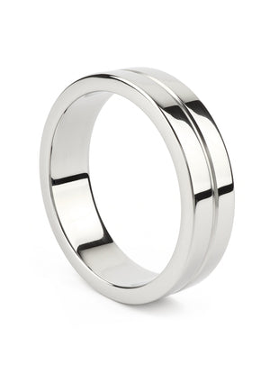 Performance masculine Mr. Steel Single Grooved C-Ring 50mm