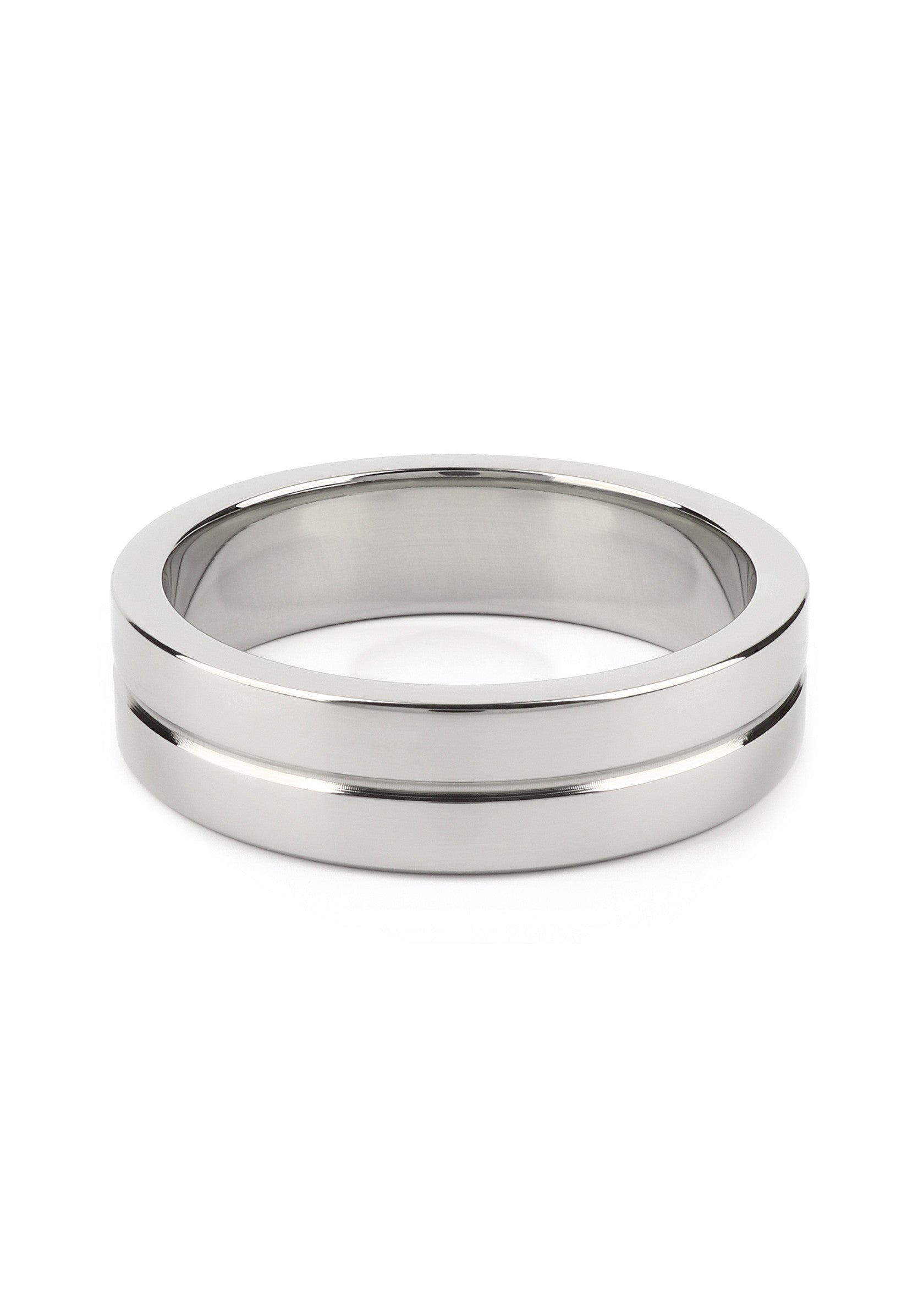 Performance masculine Mr. Steel Single Grooved C-Ring 50mm