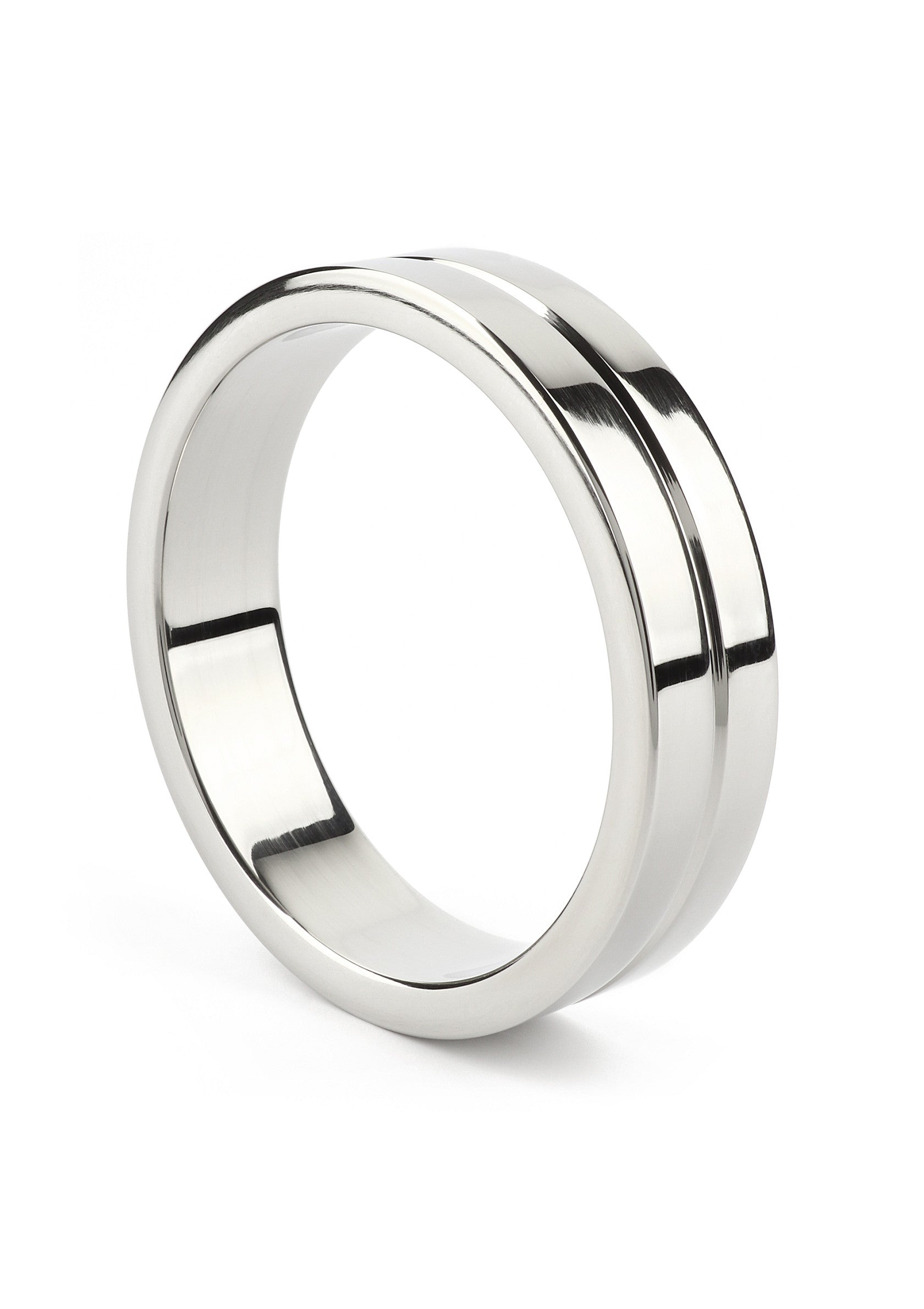 Performance masculine Mr. Steel Single Grooved C-Ring 55mm