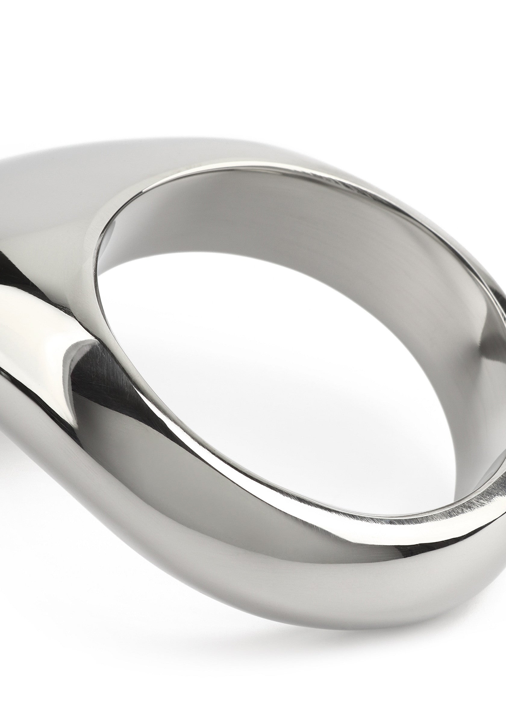 Performance masculine Mr. Steel Teardrop C-Ring 45mm
