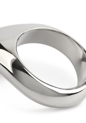 Performance masculine Mr. Steel Teardrop C-Ring 45mm