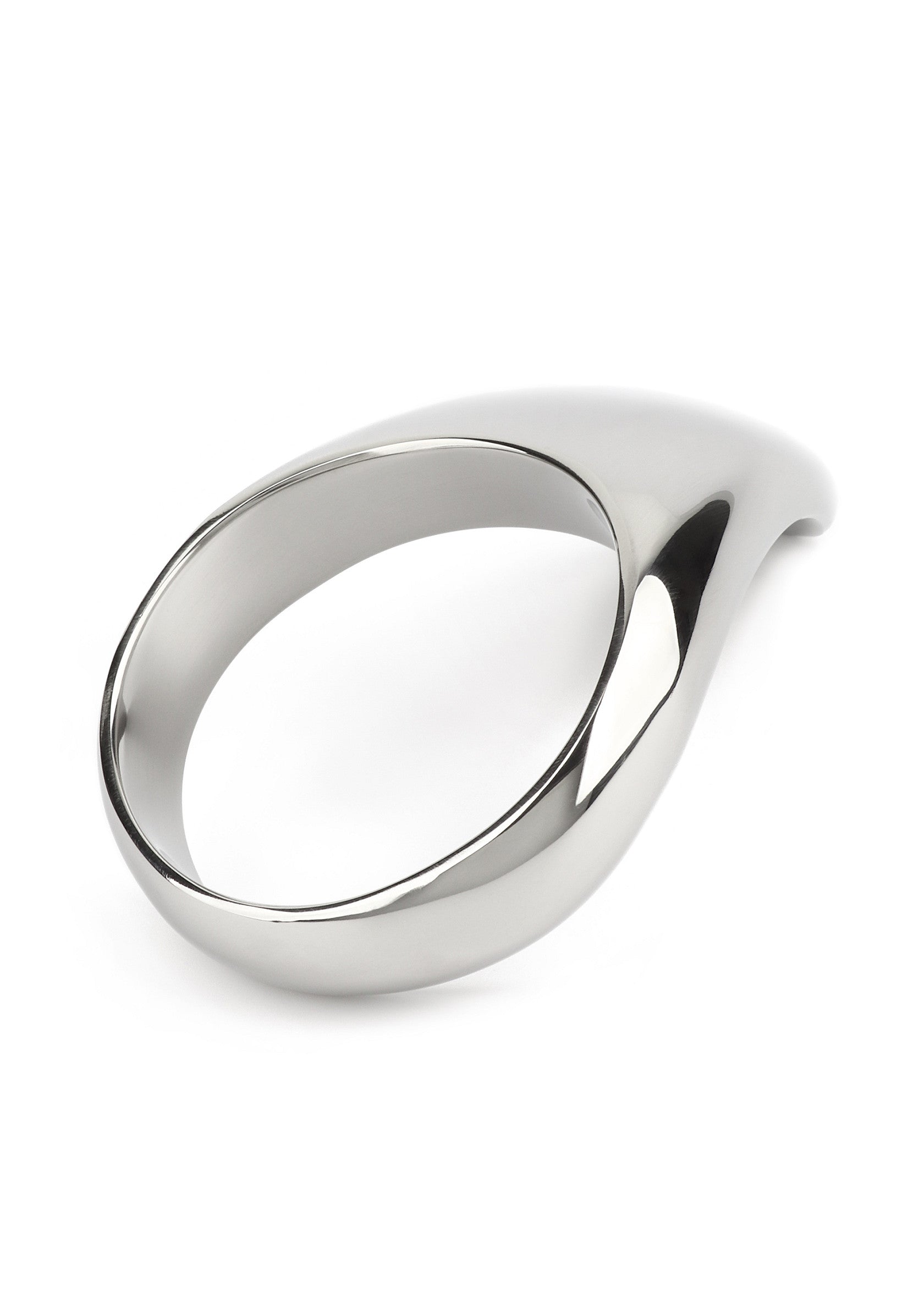 Performance masculine Mr. Steel Teardrop C-Ring 50mm