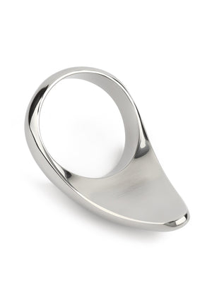 Performance masculine Mr. Steel Teardrop C-Ring 50mm