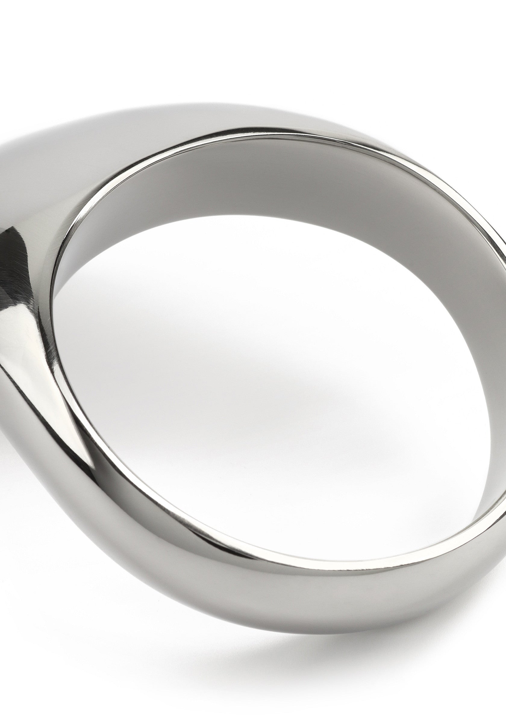 Performance masculine Mr. Steel Teardrop C-Ring 50mm