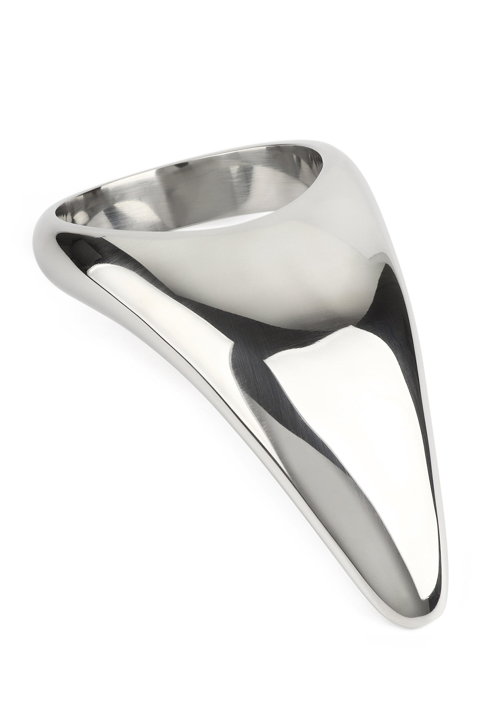 Performance masculine Mr. Steel Teardrop C-Ring 55mm
