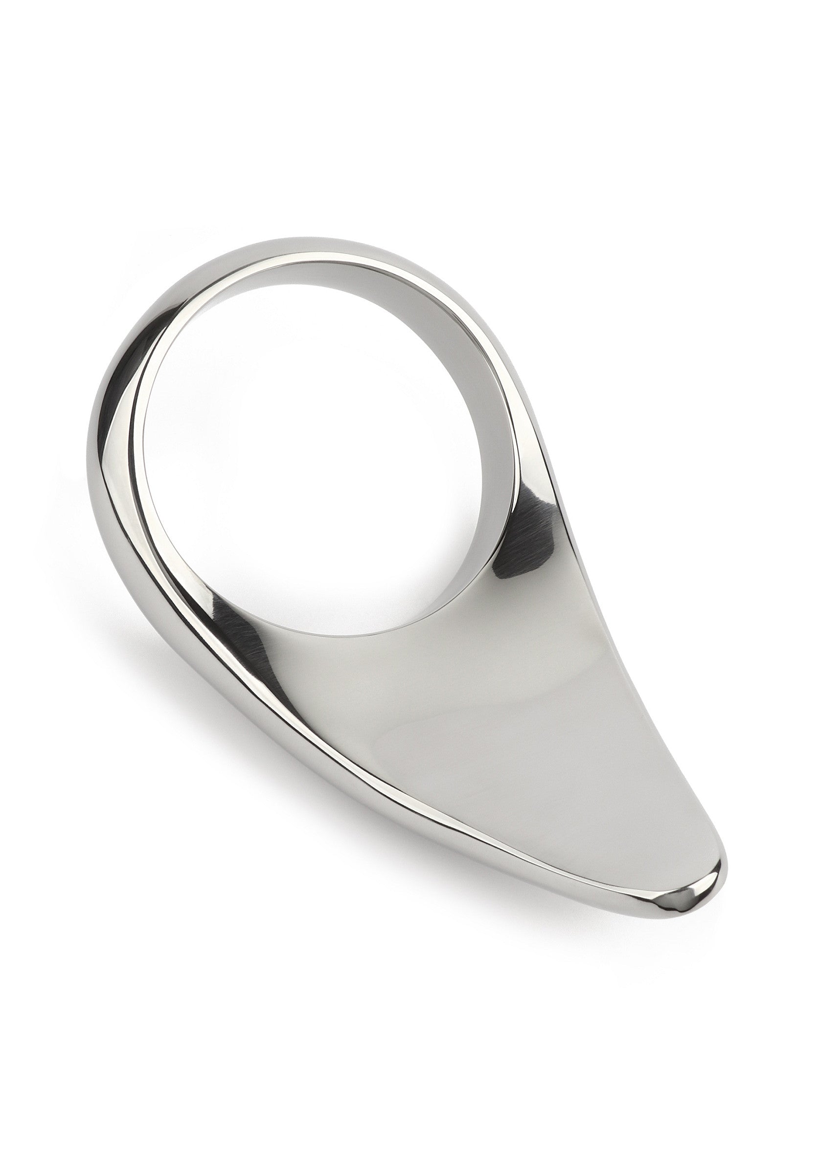 Performance masculine Mr. Steel Teardrop C-Ring 55mm