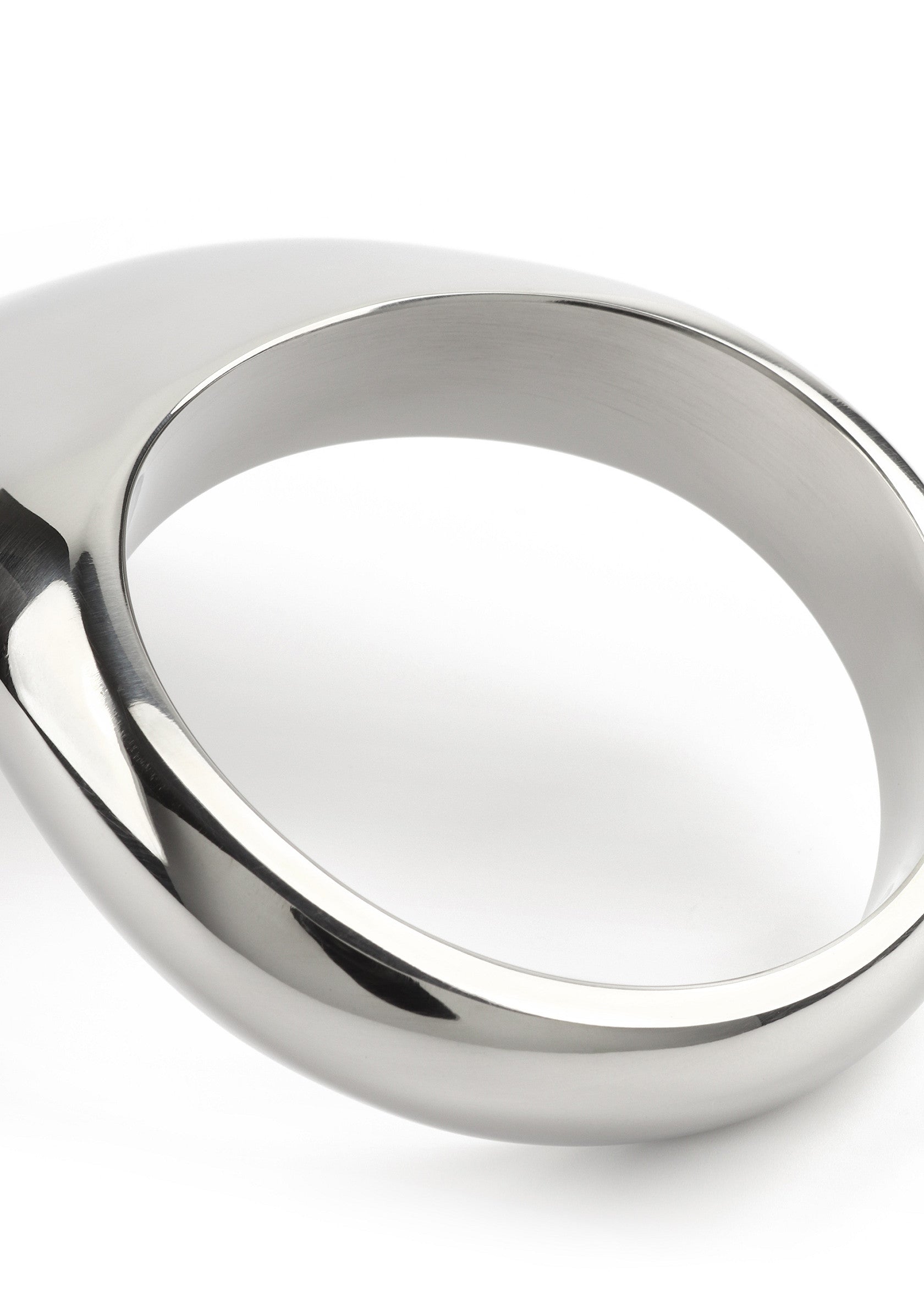 Performance masculine Mr. Steel Teardrop C-Ring 55mm
