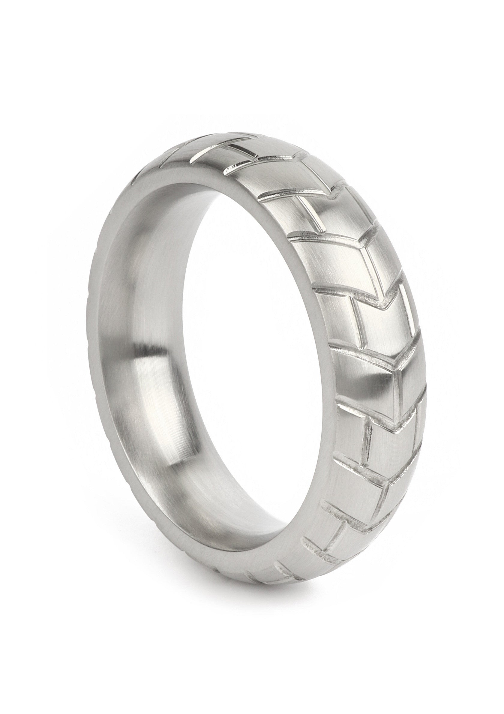 Performance masculine Mr. Steel MeGa Tire C-Ring Satin 50mm