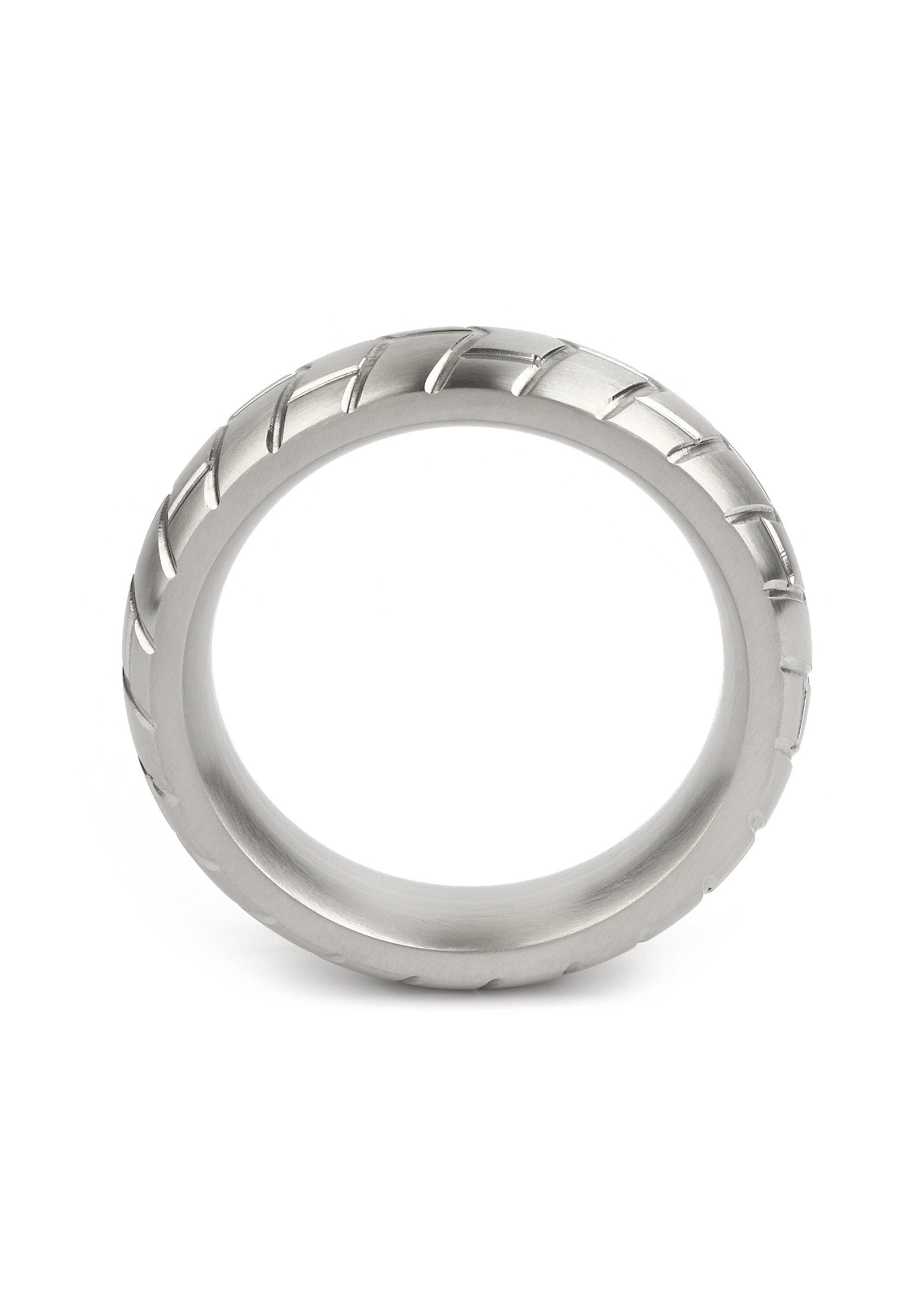 Performance masculine Mr. Steel MeGa Tire C-Ring Satin 50mm