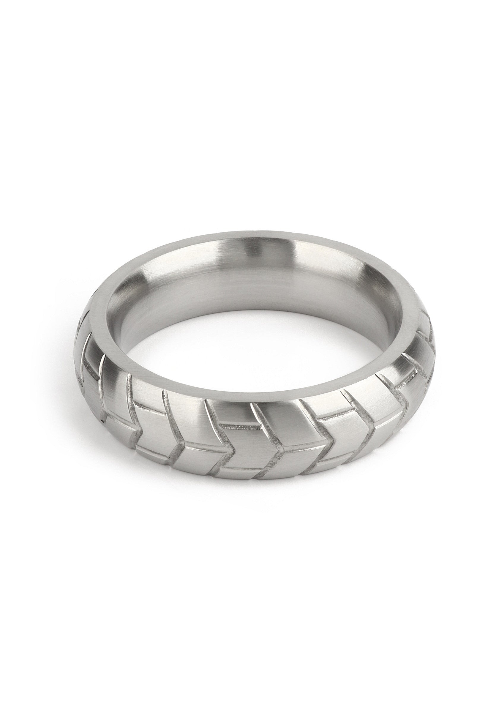 Performance masculine Mr. Steel MeGa Tire C-Ring Satin 50mm