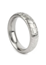 Performance masculine Mr. Steel MeGa Tire C-Ring Satin 55mm
