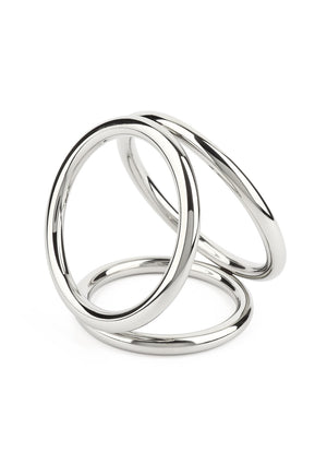 Performance masculine Mr. Steel Triad Chamber C-Ring Large