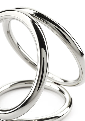 Performance masculine Mr. Steel Triad Chamber C-Ring Large
