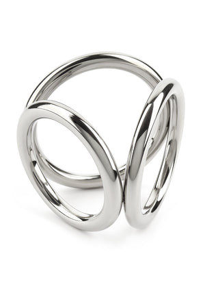 Performance masculine Mr. Steel Triad Chamber C-Ring Small