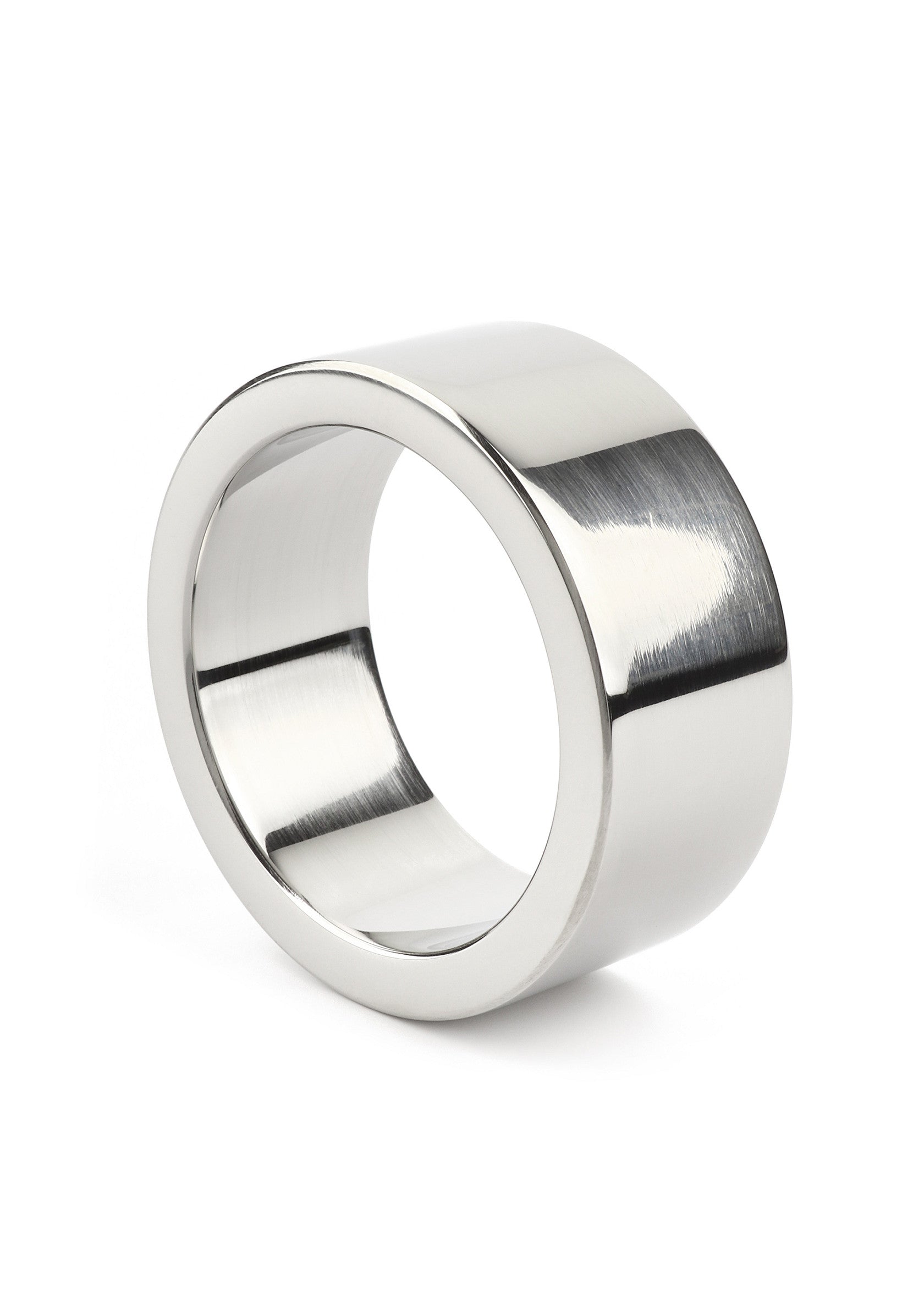 Performance masculine Mr. Steel Mega Wide Band C-Ring 40mm