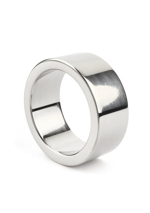 Performance masculine Mr. Steel Mega Wide Band C-Ring 40mm