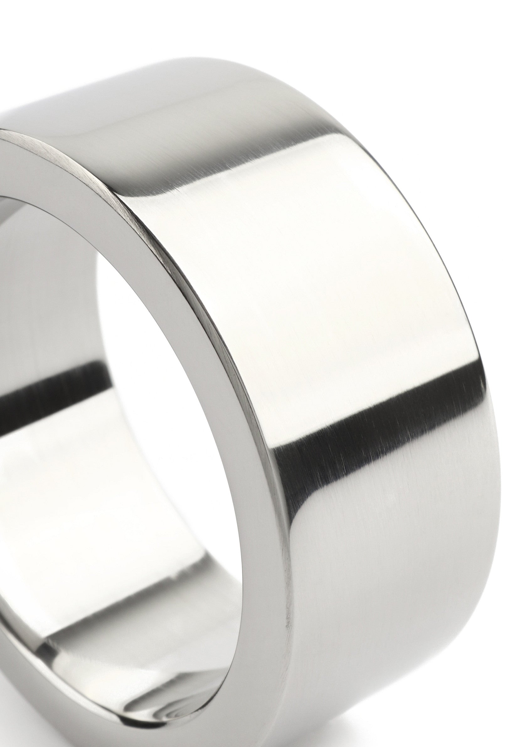 Performance masculine Mr. Steel Mega Wide Band C-Ring 40mm