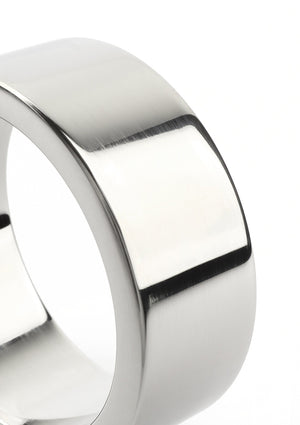 Performance masculine Mr. Steel Mega Wide Band C-Ring 45mm