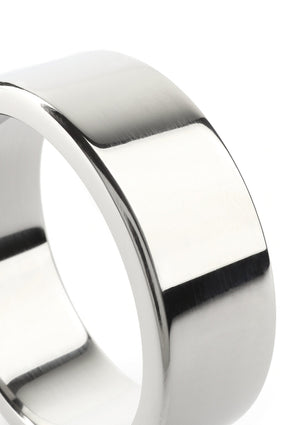 Performance masculine Mr. Steel Mega Wide Band C-Ring 50mm