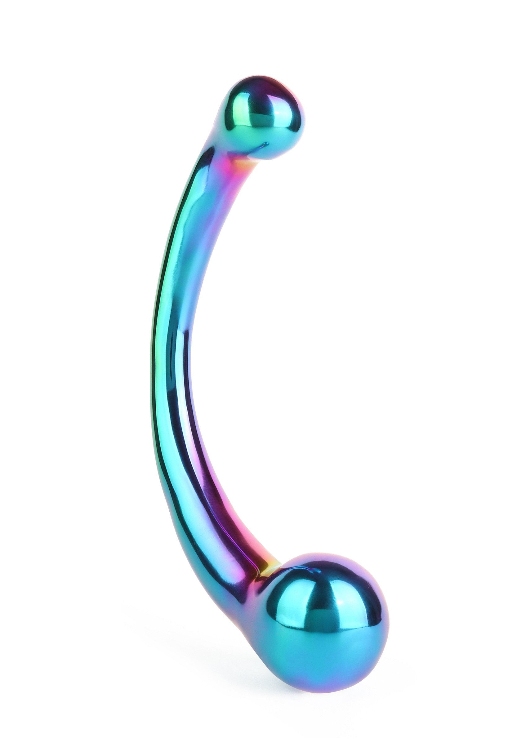 Dildo Mr. Steel The Curvy G-spot Rainbow