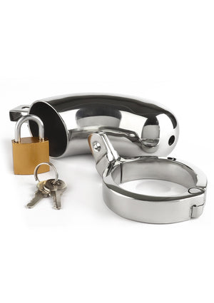 Accessoire BDSM Mr. Steel The Brig Male Chastity Device