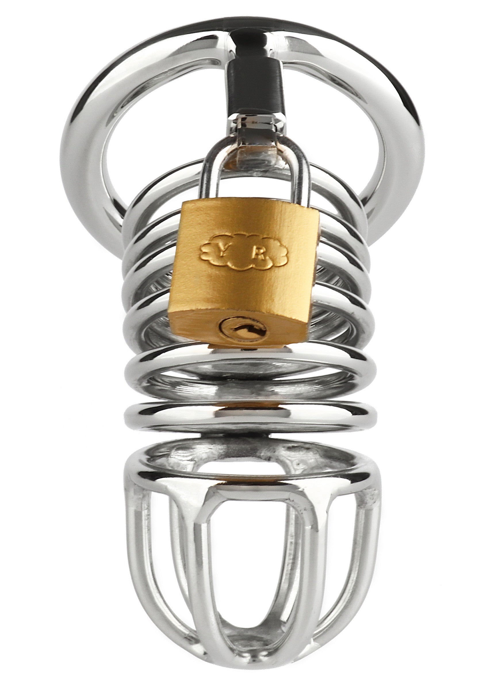 Accessoire BDSM Mr. Steel Ring Master Chastity Device