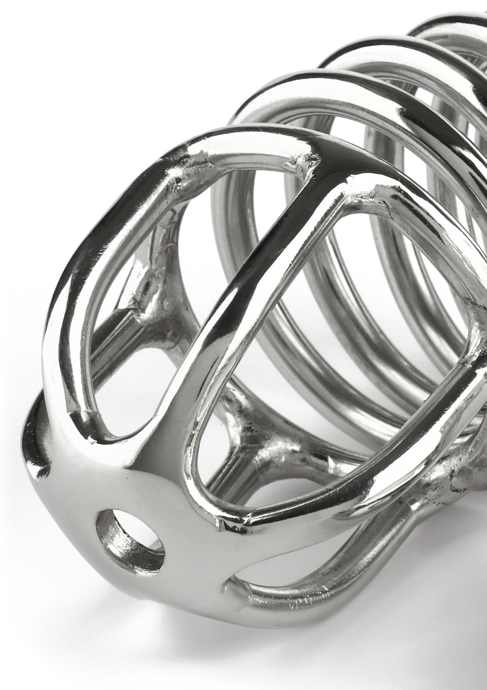 Accessoire BDSM Mr. Steel Ring Master Chastity Device