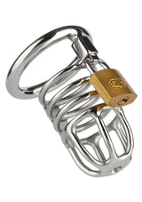 Accessoire BDSM Mr. Steel Master Chastity Cock Cage