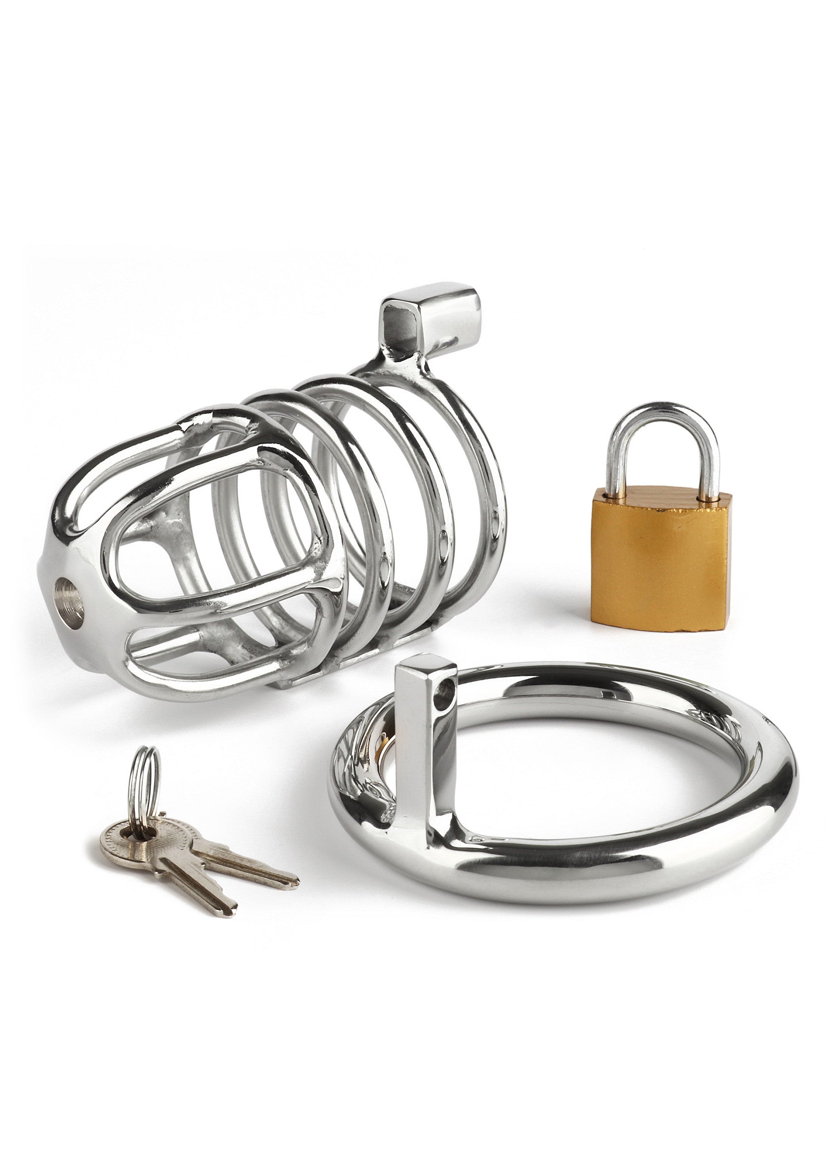 Accessoire BDSM Mr. Steel Master Chastity Cock Cage