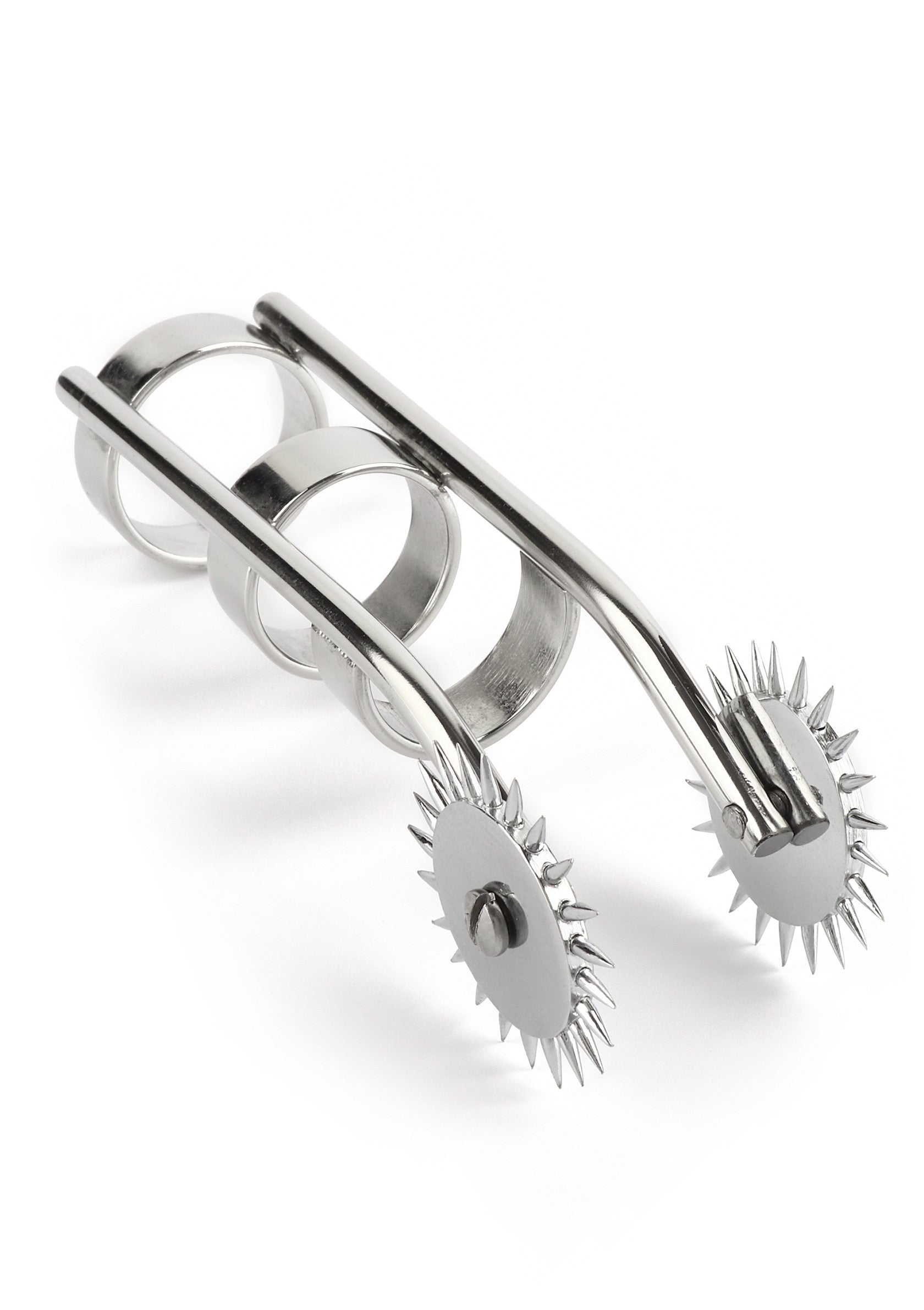 Accessoire BDSM Mr. Steel Double Finger Pinwheel