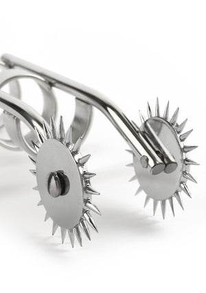 Accessoire BDSM Mr. Steel Double Finger Pinwheel
