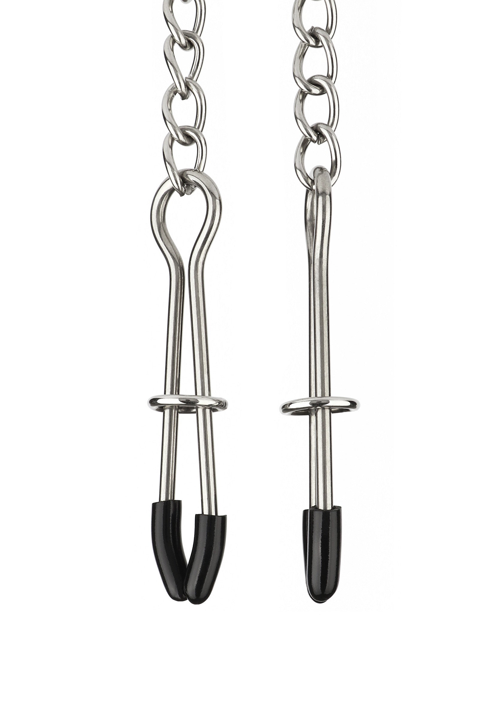 Accessoire BDSM Mr. Steel Tweezer Nipple Clamps