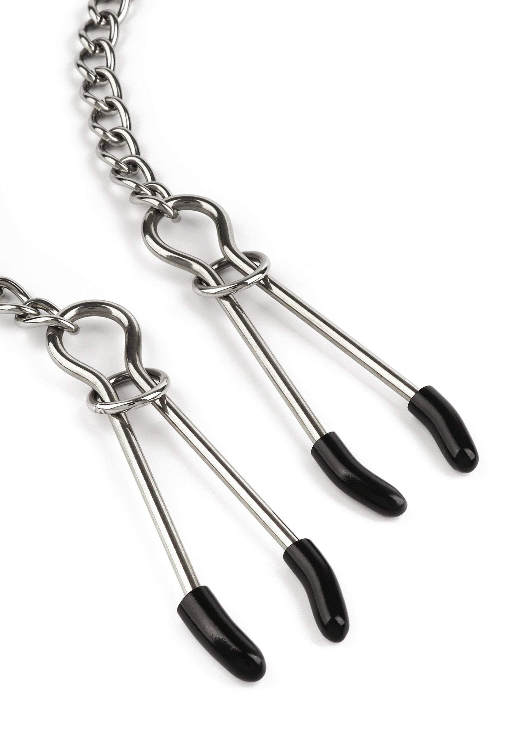 Accessoire BDSM Mr. Steel Tweezer Nipple Clamps