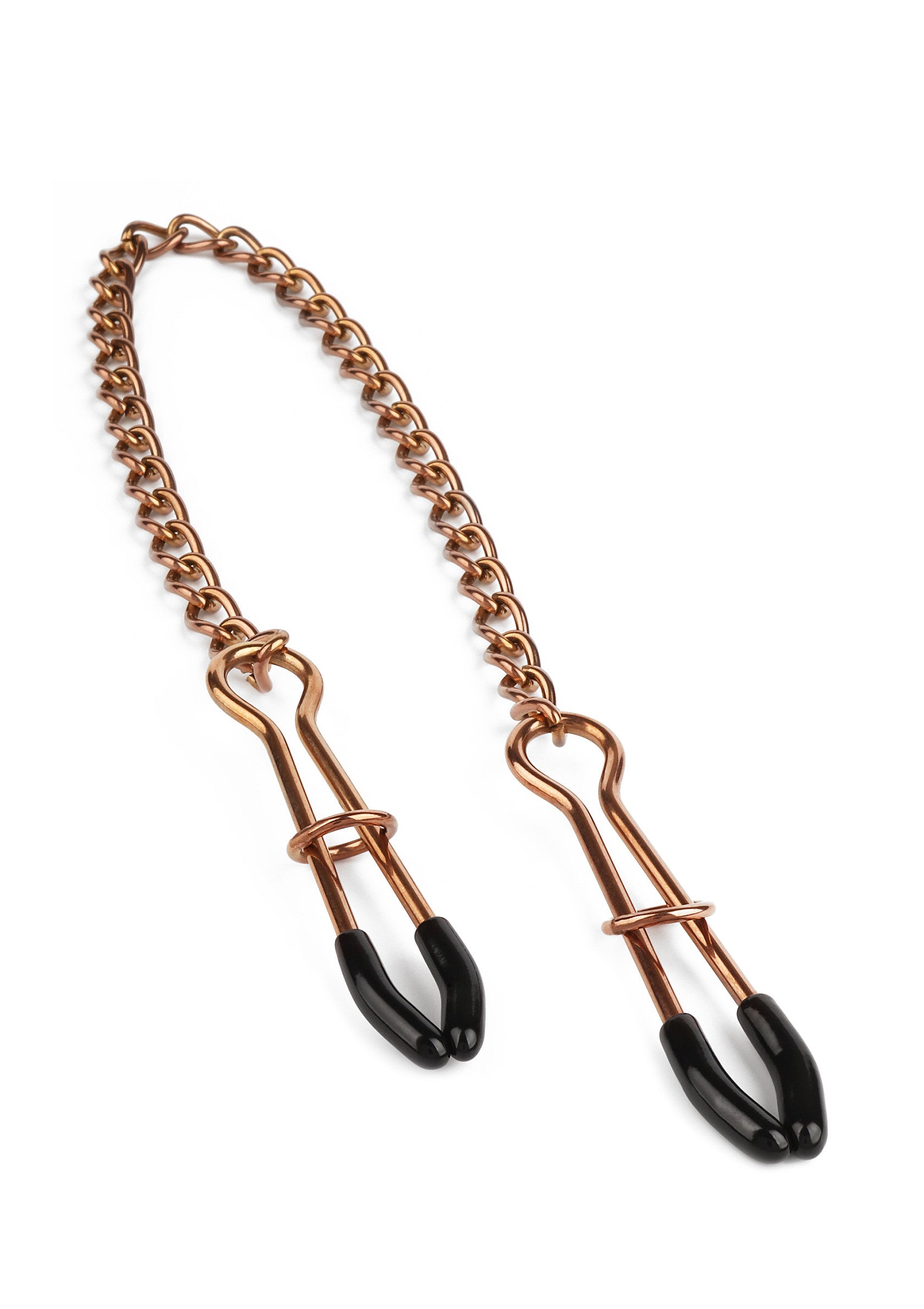 Accessoire BDSM Mr. Steel Tweezer Nipple Clamps Gold